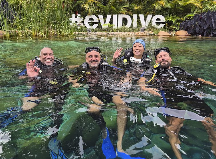 Deep Dive Leadership: a nova experiência da Outbox que leva a liderança sênior para debaixo d’água
